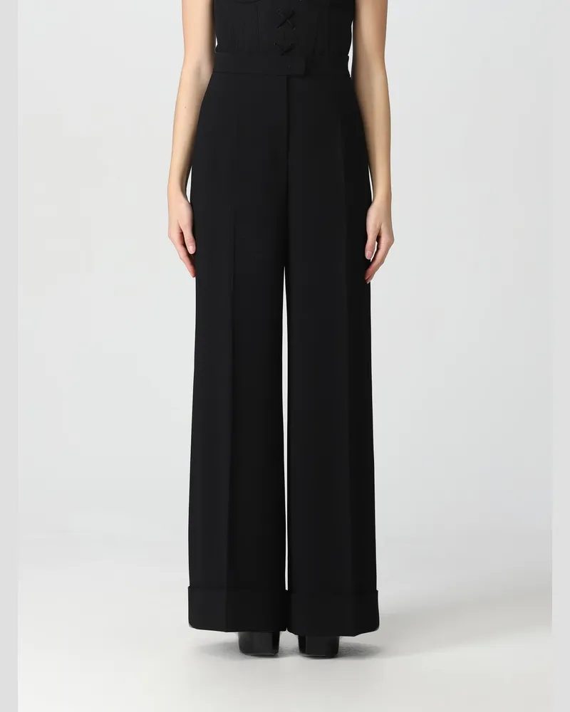 Moschino Hose damen Schwarz