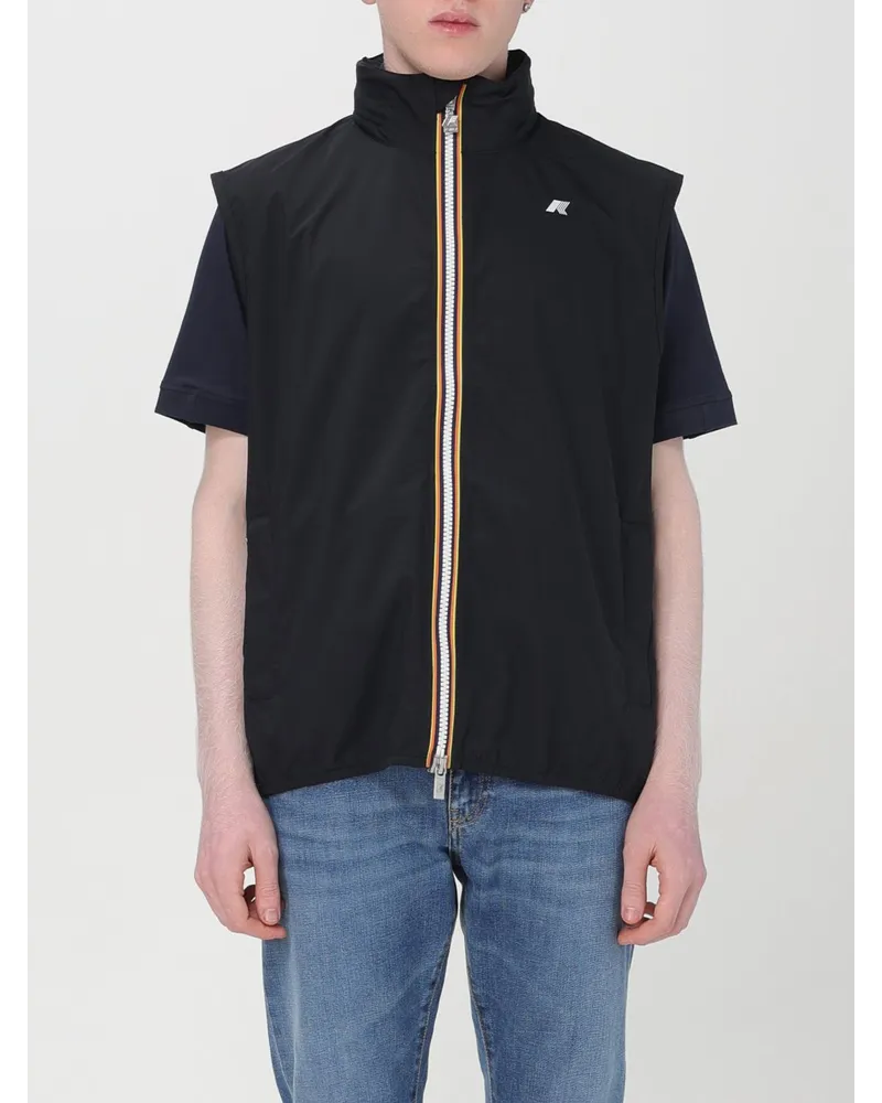 K-Way Weste herren Schwarz