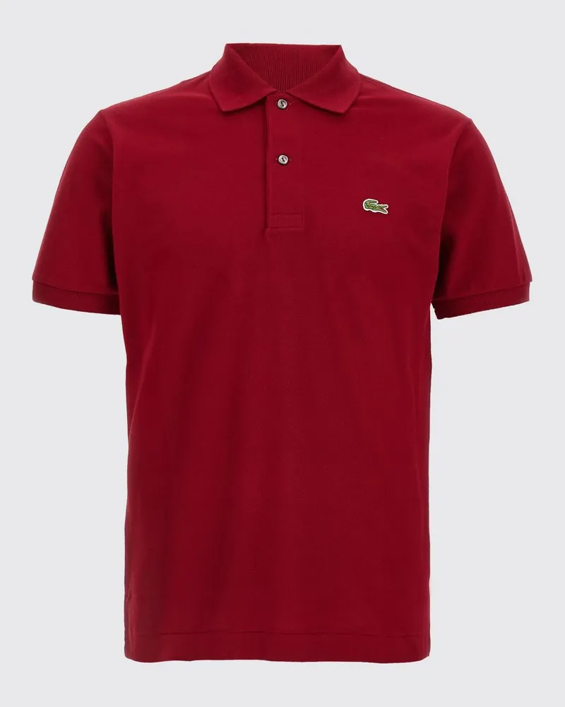 Lacoste Polo herren Burgunderrot
