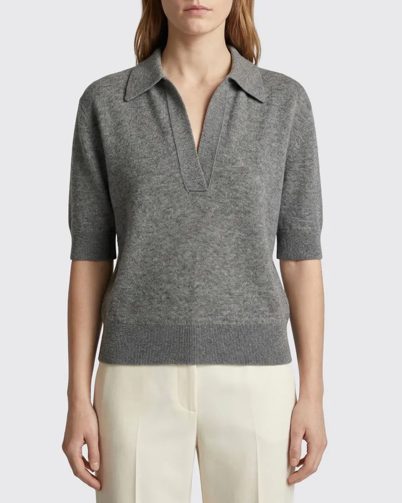 KHAITE Polo damen Grau