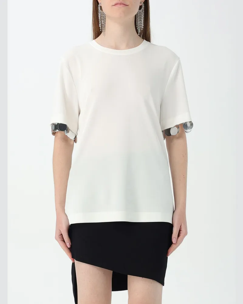 Paco Rabanne T-shirt damen Weiß