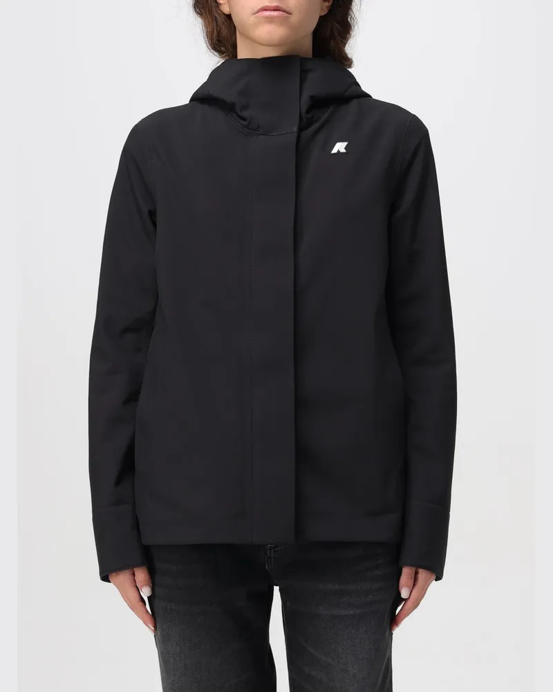 K-Way Mantel damen Schwarz