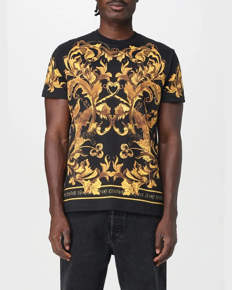 Versace Jeans T-shirt herren Schwarz