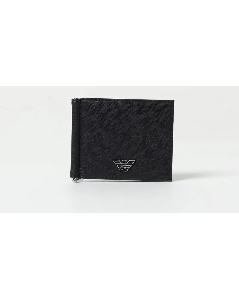 Emporio Armani Portmonnaie herren Schwarz