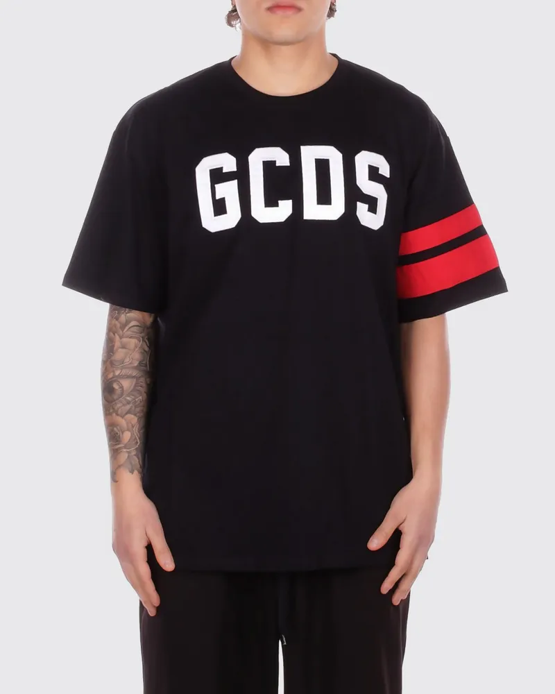 GCDS T-shirt herren Schwarz