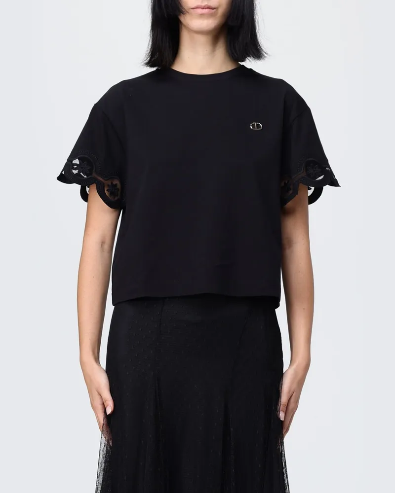 Twin-Set Polo damen Schwarz