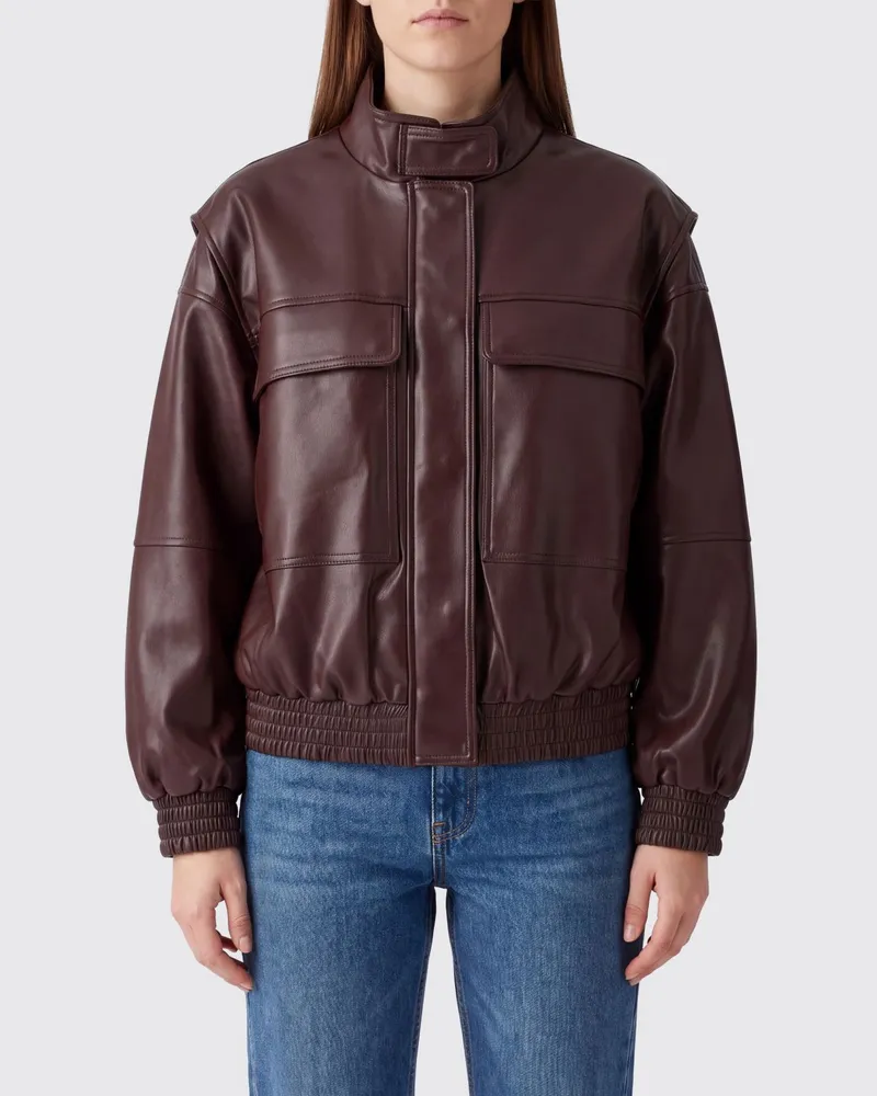 Twin-Set Jacke damen Burgunderrot