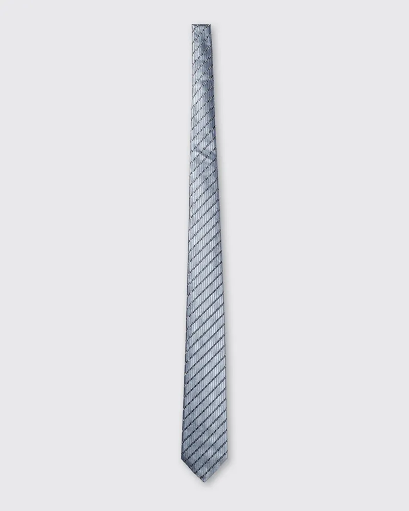 Emporio Armani Krawatte herren Hellblau