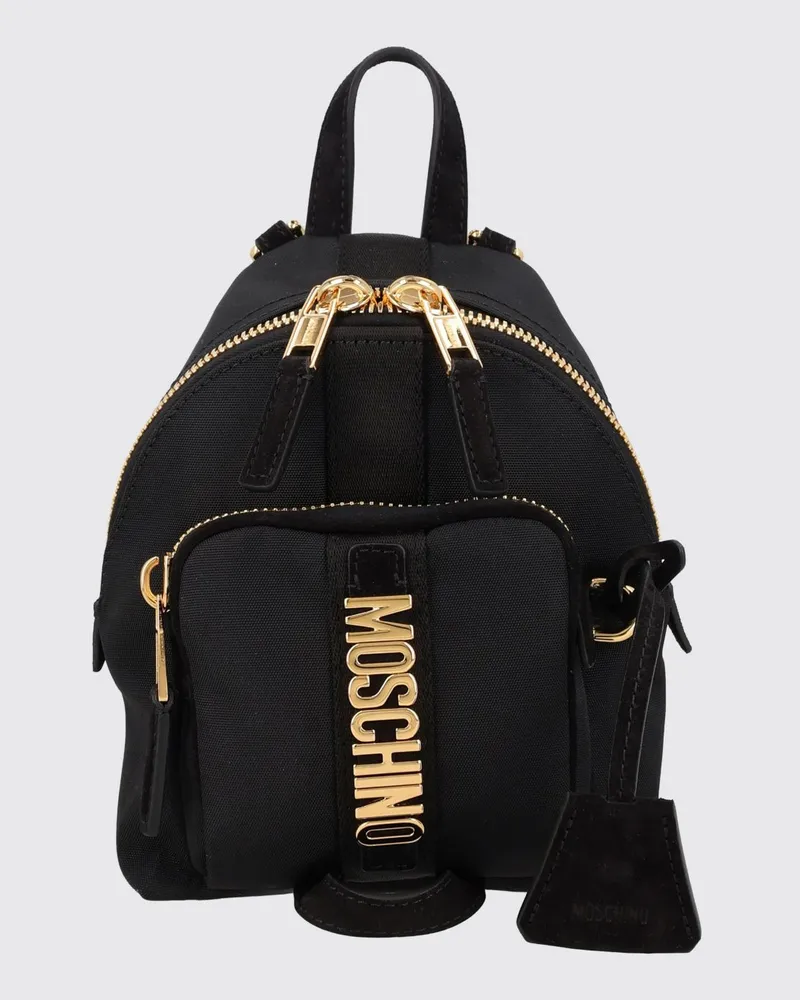 Moschino Rucksack damen Schwarz