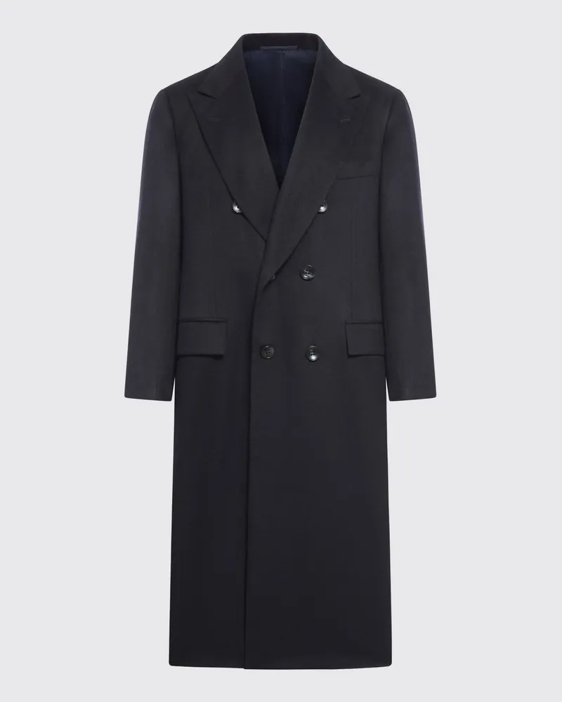 Kiton Mantel herren Blau