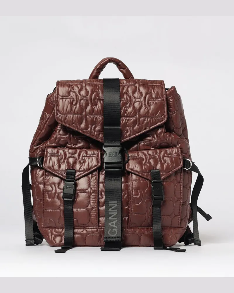 Ganni Rucksack damen Braun