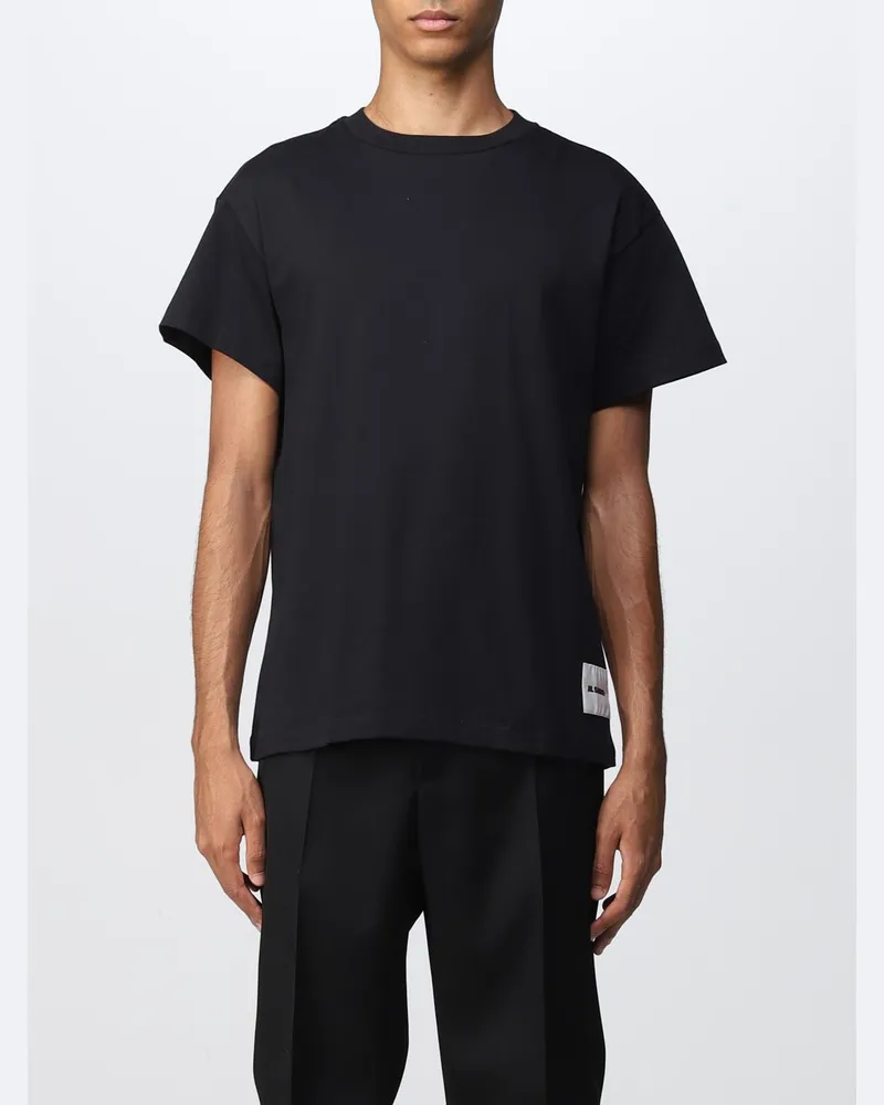 Jil Sander Herren T-Shirt Schwarz