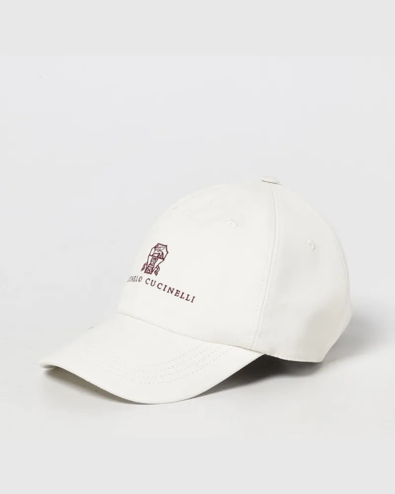 Brunello Cucinelli Hut herren Weiß
