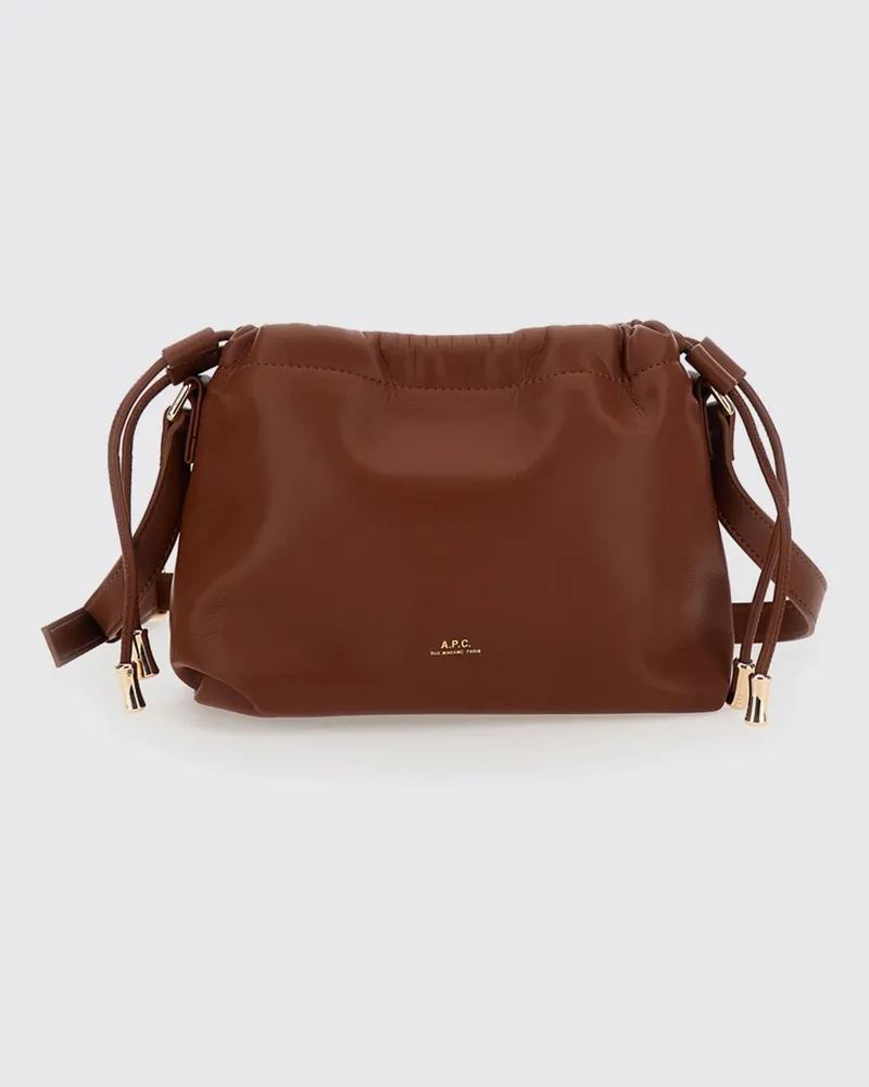 A.P.C. Ninon Tasche aus Kunstleder Camel