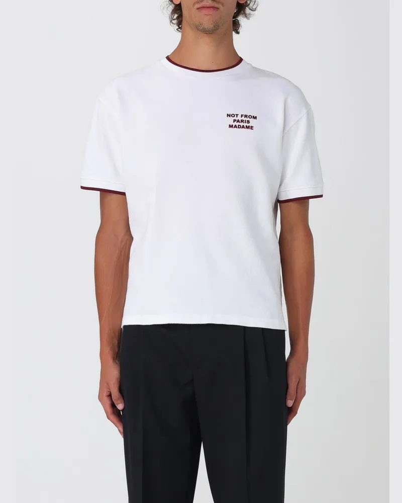 Drôle de Monsieur T-shirt herren Weiß