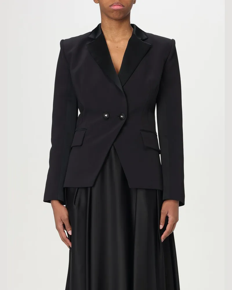Elisabetta Franchi Blazer damen Schwarz