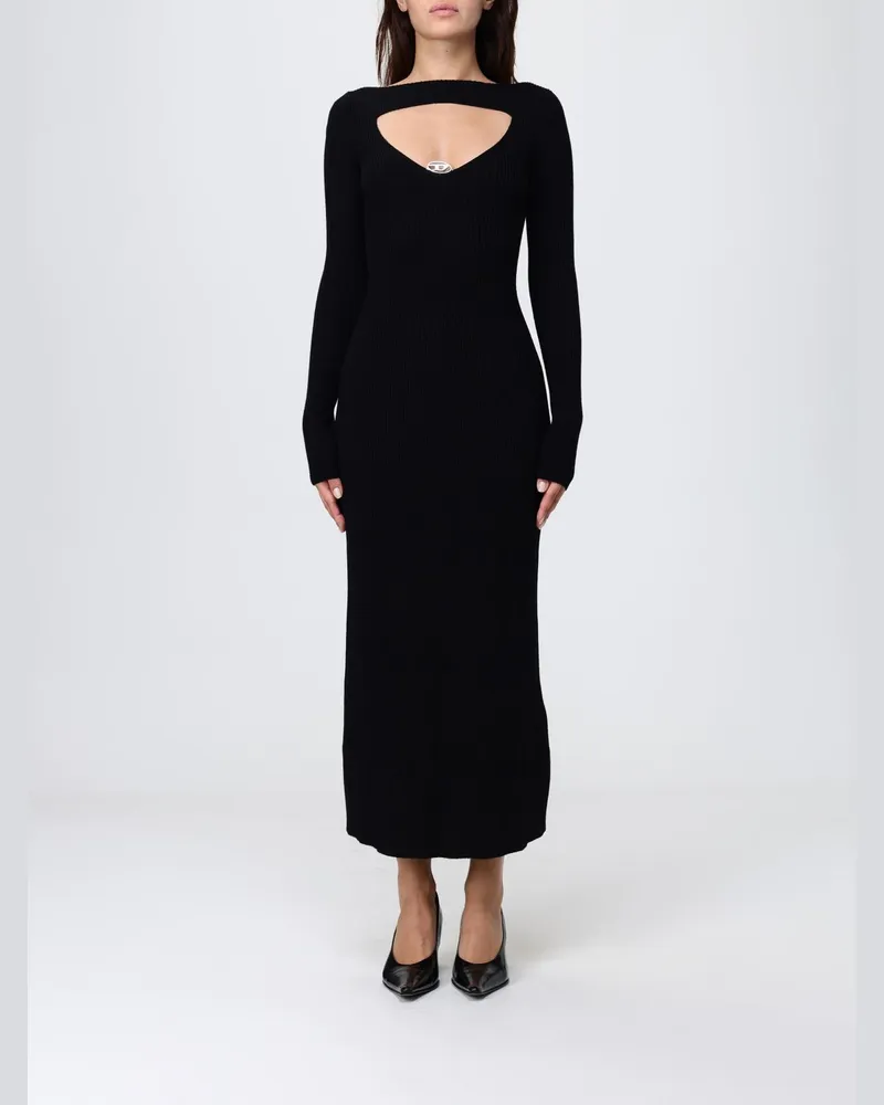Diesel Kleider damen Schwarz