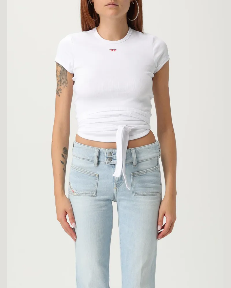 Diesel T-shirt damen Weiß