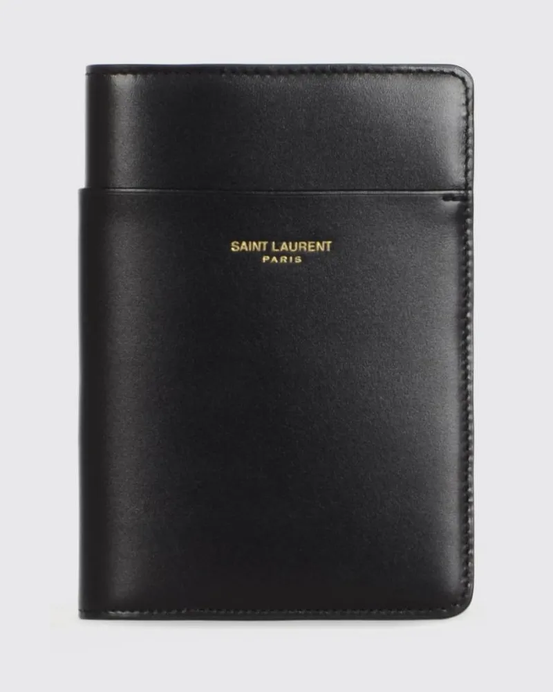Saint Laurent Portemonnaie herren Schwarz