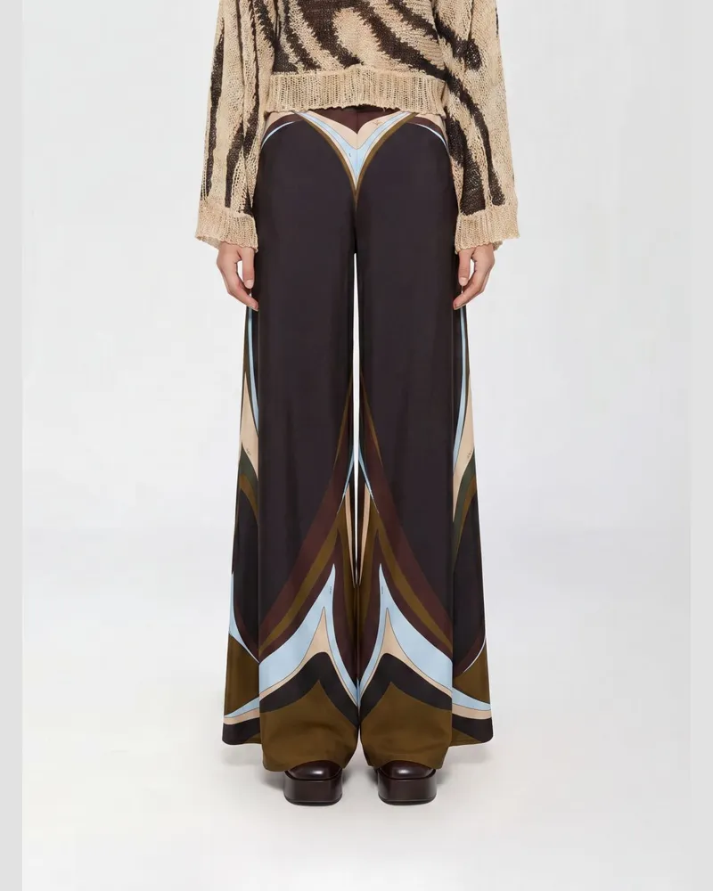 Emilio Pucci Hose damen Kaki