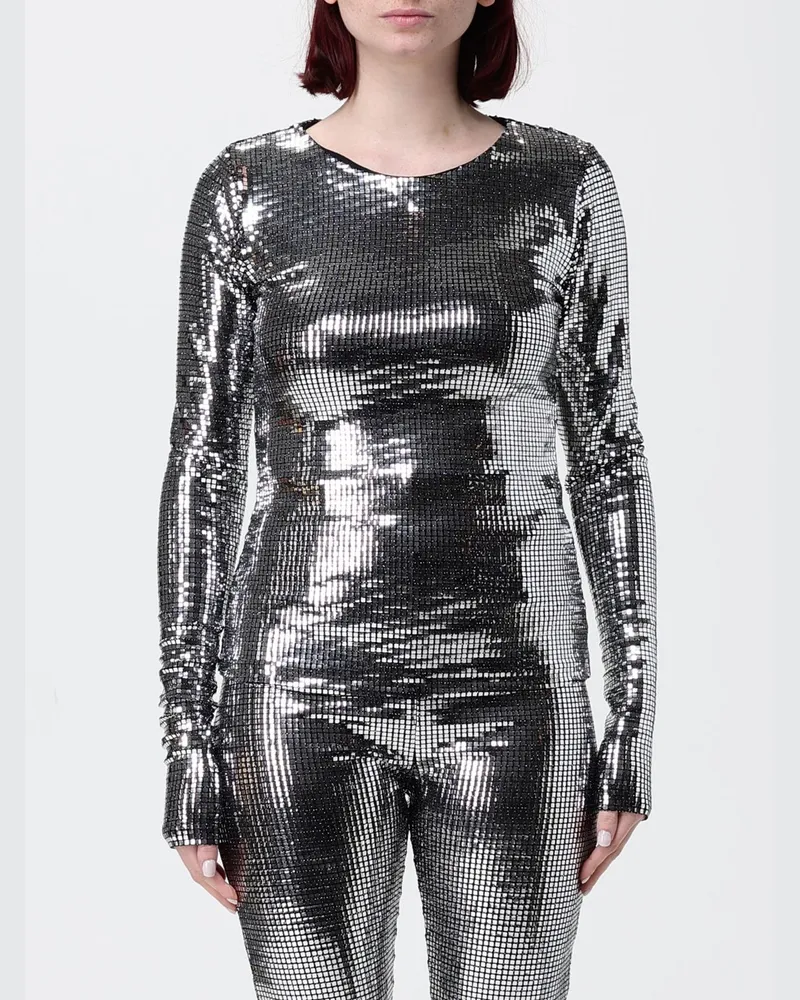 Maison Margiela Top damen Silber