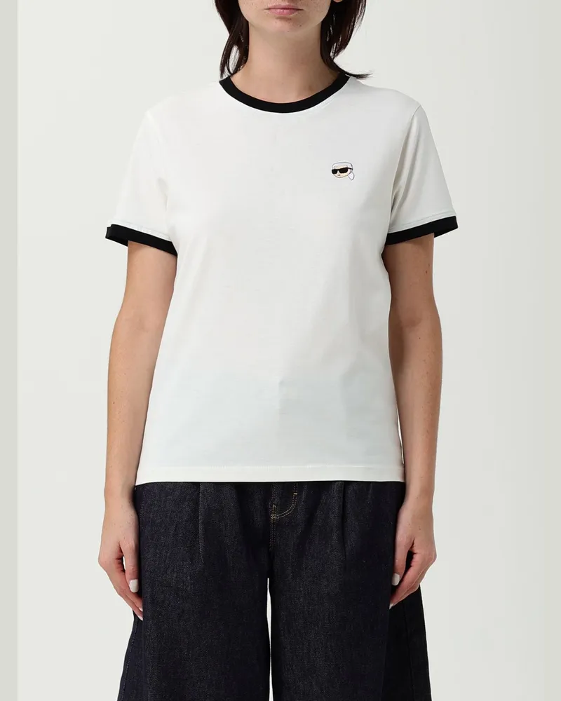 Karl Lagerfeld T-shirt damen Weiß