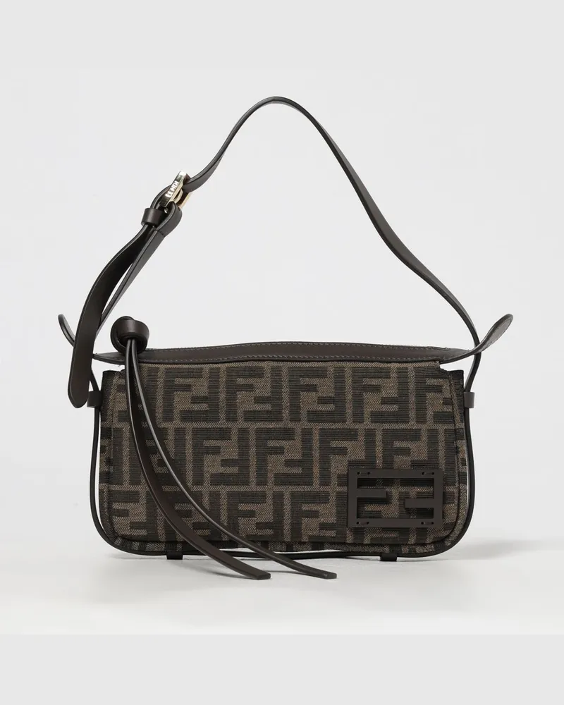 Fendi Schultertasche damen Tabak