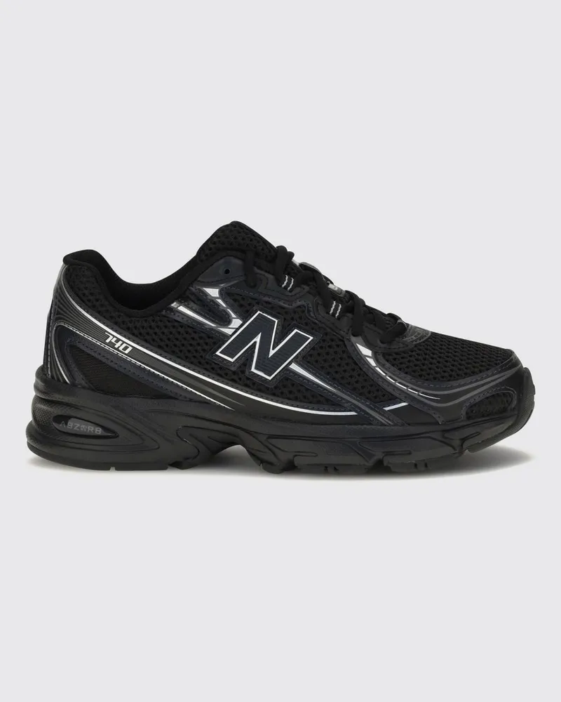New Balance 740 Mesh-Sneakers mit ABZORB-SBS-Mittelsohle Schwarz