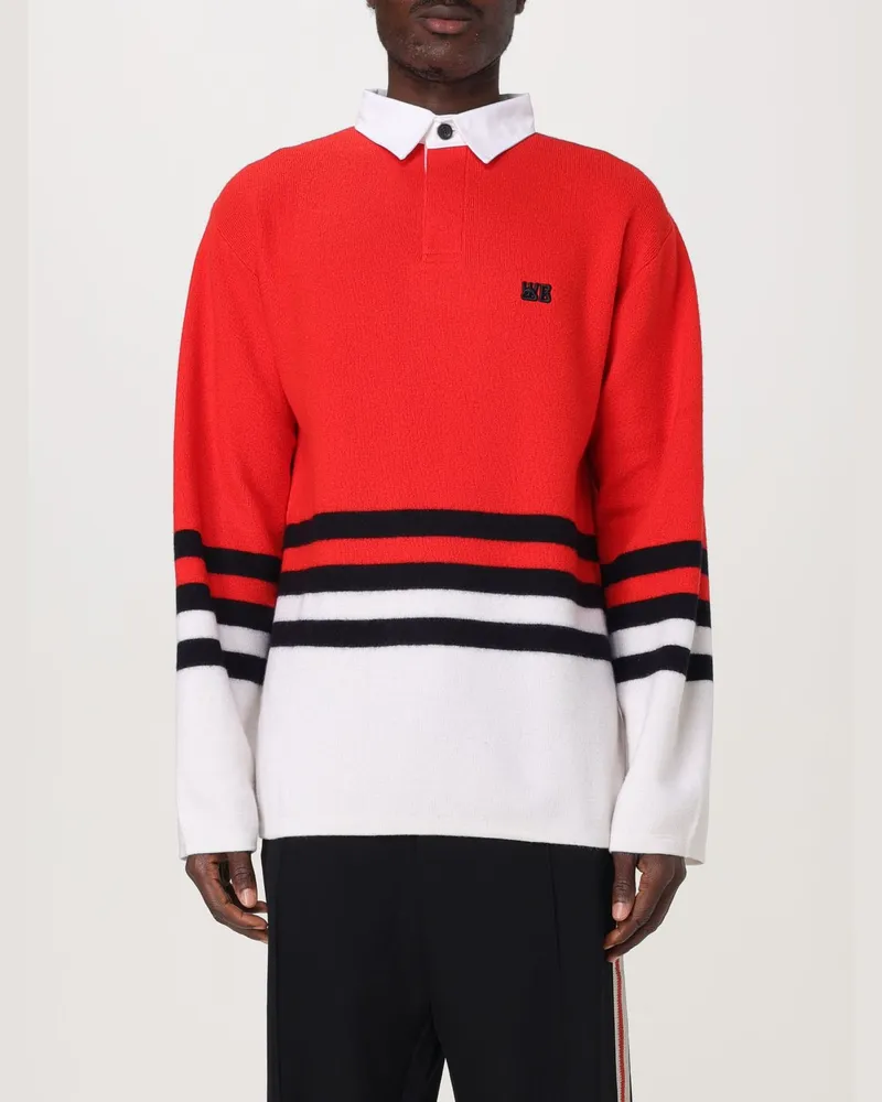 Wales Bonner Polo herren Rot