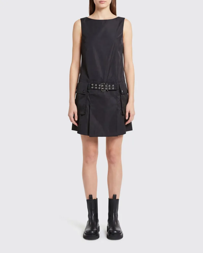 Ganni Kleid damen Schwarz