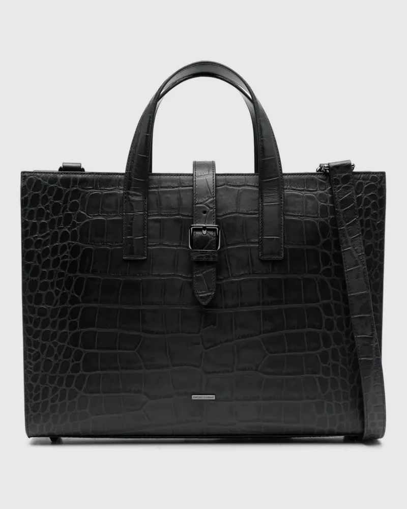 Emporio Armani Tasche herren Schwarz