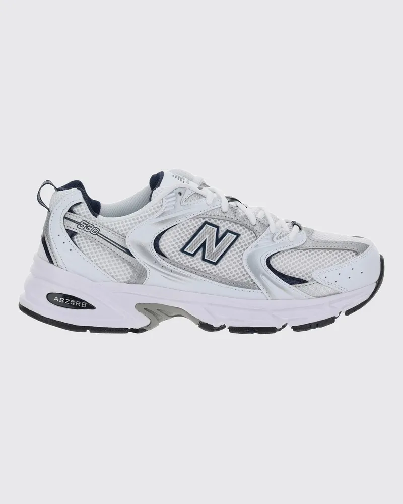 New Balance 530 Low-Top-Sneakers von aus Mesh mit ABZORB-Mittelsohle Weiß