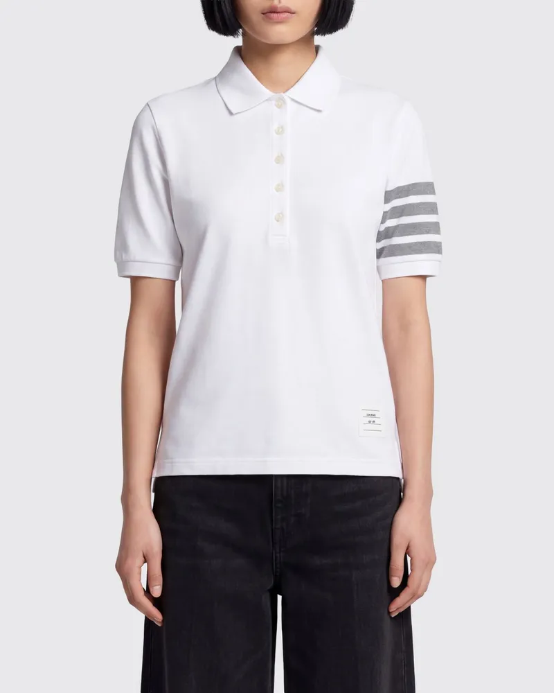 Thom Browne Polo damen Weiß