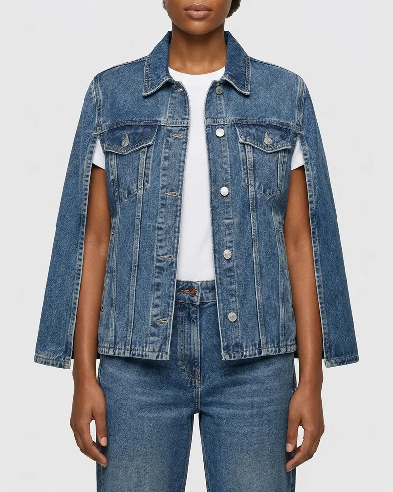 Cycle Jacke damen Blau