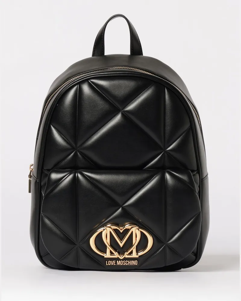 Moschino Rucksack damen Schwarz