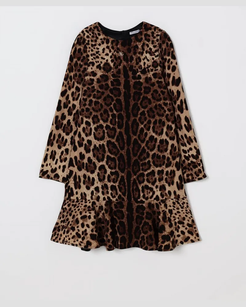 Dolce & Gabbana Kleid kinder Dolce & Gabbana Braun
