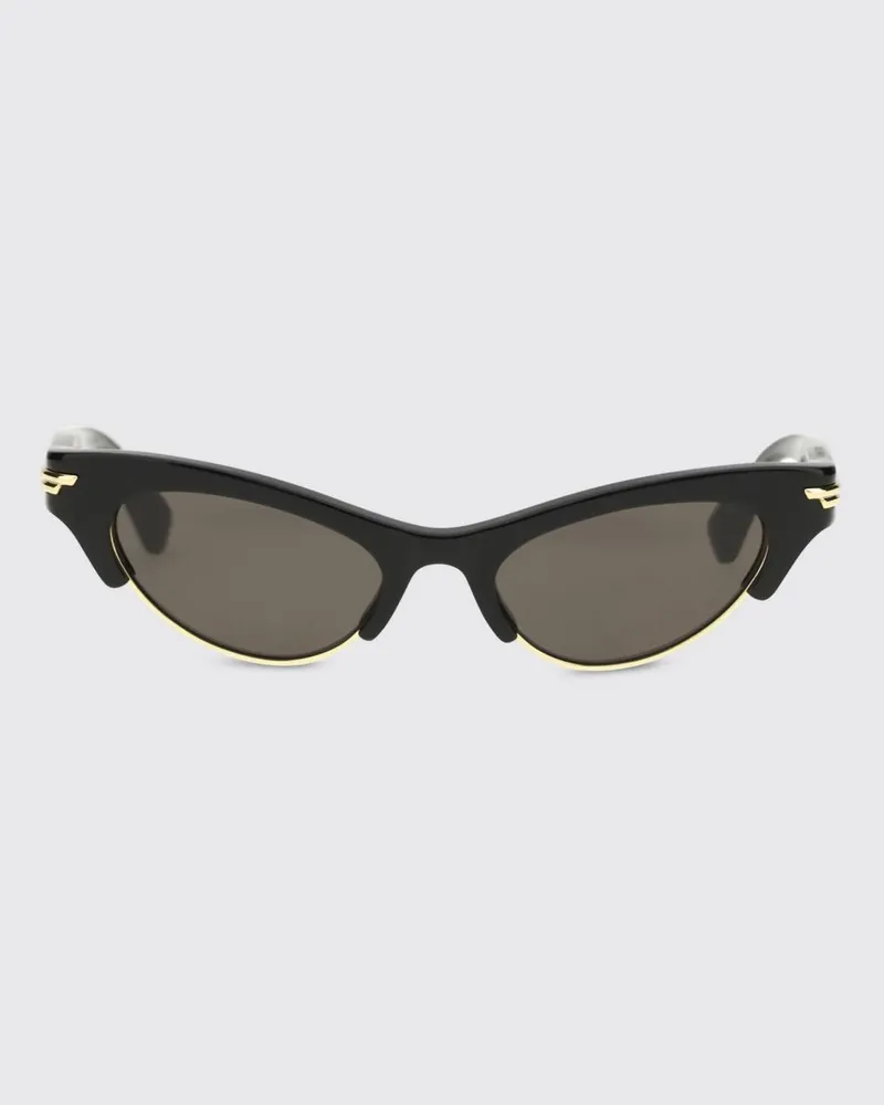 Bottega Veneta Angle Sonnenbrille aus Acetat Schwarz