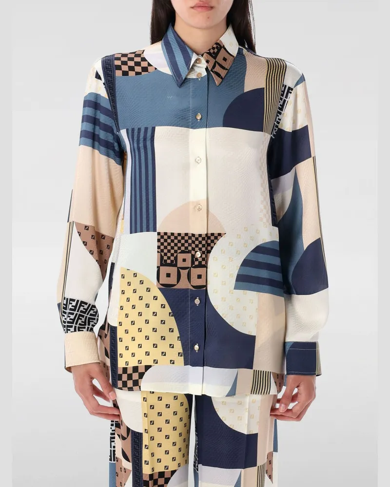 Fendi Hemdbluse damen Bunt