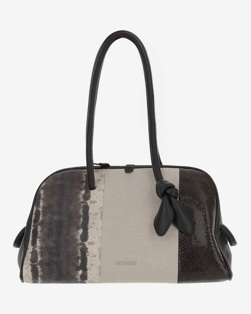 Jacquemus Schultertasche damen Beige