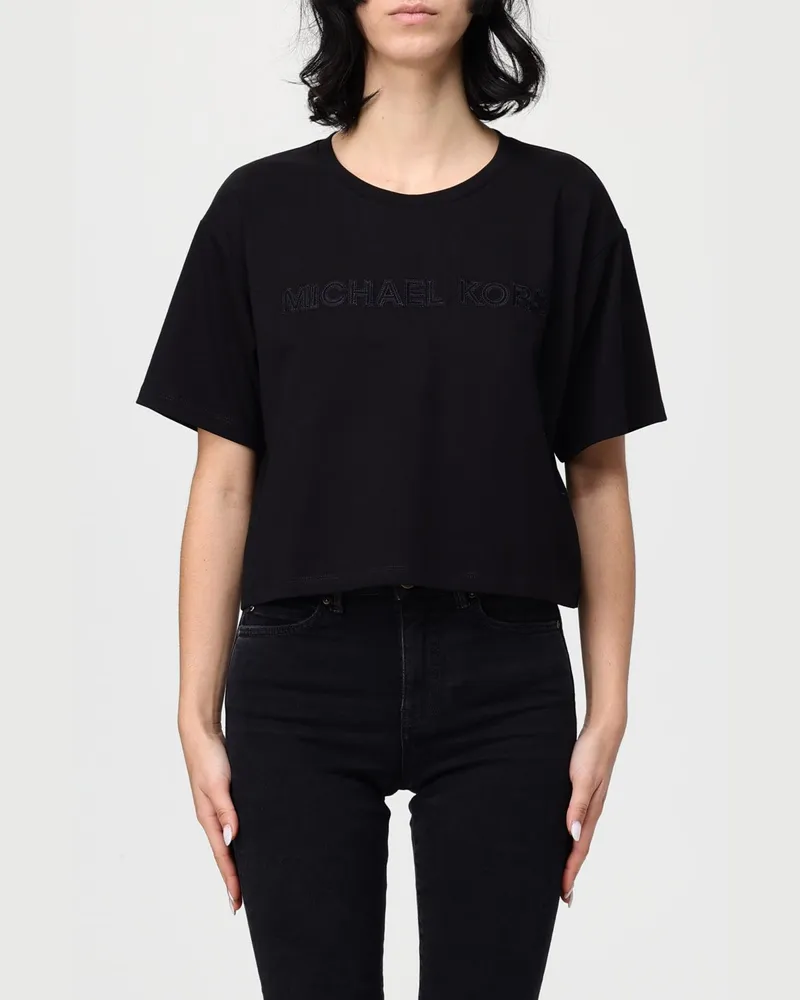 Michael Kors T-shirt damen Schwarz