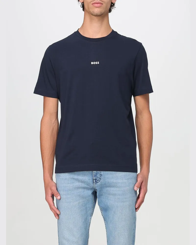 HUGO BOSS T-shirt herren Blau