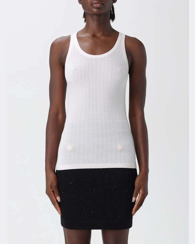 Elisabetta Franchi Top damen Ivory