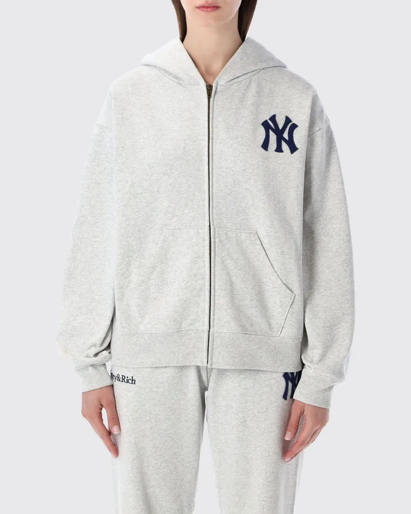 SPORTY & RICH Sweatshirt damen Sporty & Rich Grau