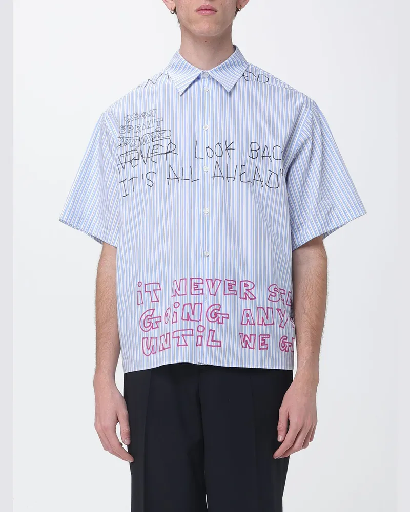 MSGM Hemd herren Blau