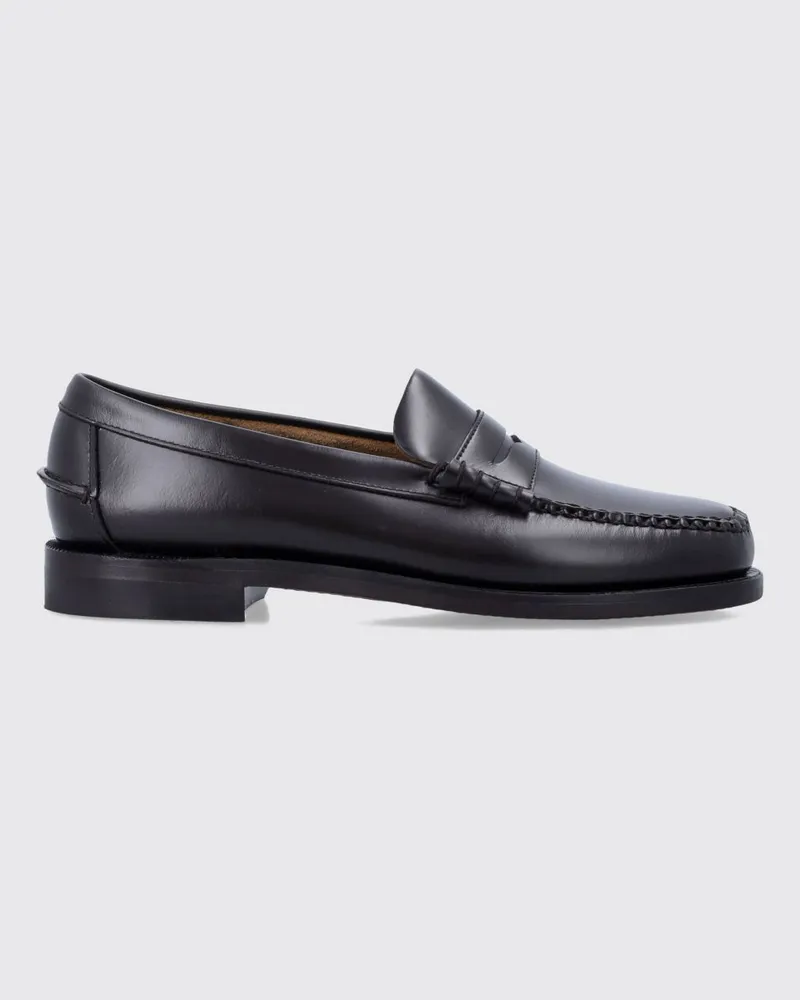 Sebago Classic Dan Penny Loafer von aus Glattleder mit Ledersohle Kaffee