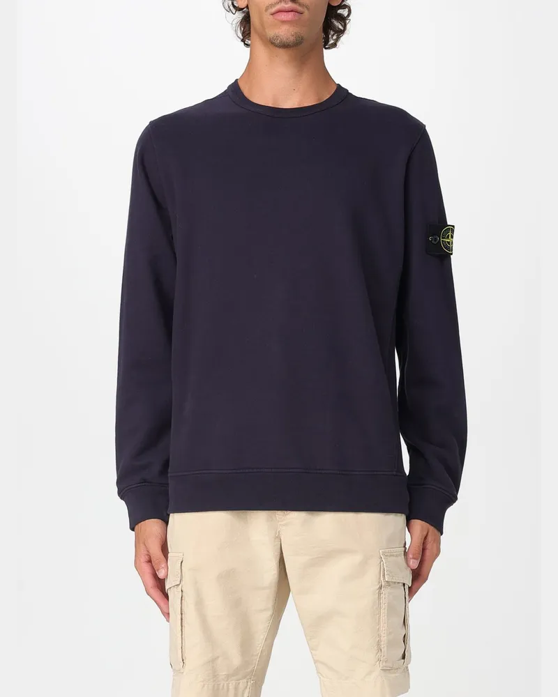 Stone Island Sweatshirt herren Blau