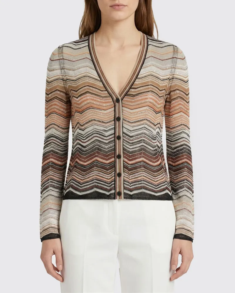 Missoni Strickjacke damen Braun