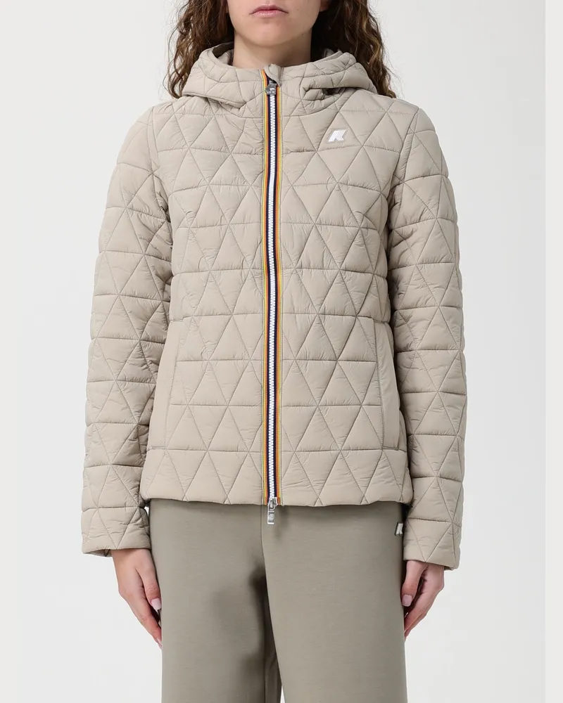 K-Way Jacke damen Beige