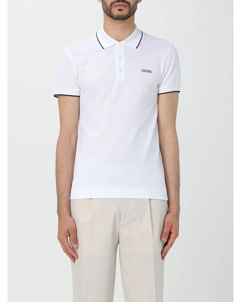 Ermenegildo Zegna Polo herren Weiß