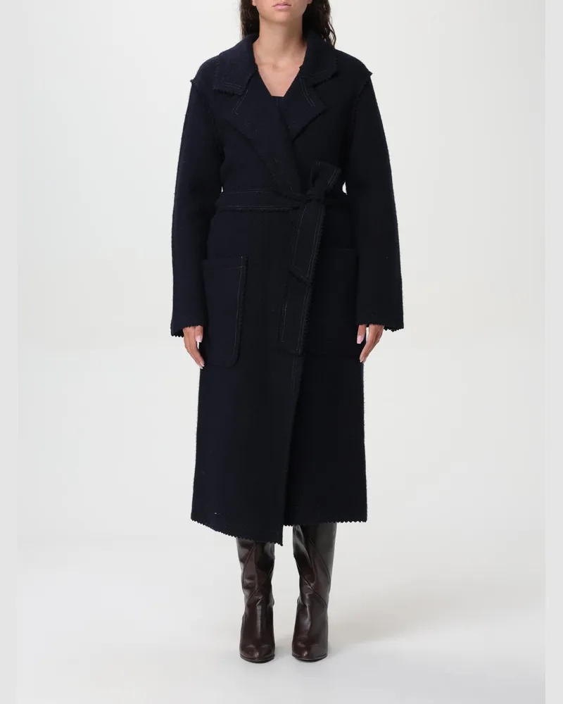 Max Mara Mantel damen Blau